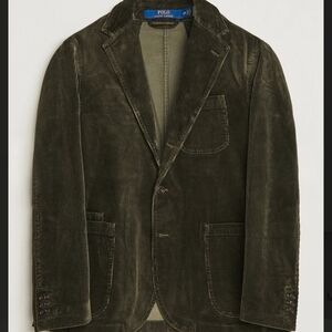 🔥BNWT🔥 Polo by Ralph Lauren Men's Olive Corduroy Blazer